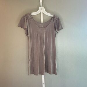 Elle Women's Elegant Taupe Blouse